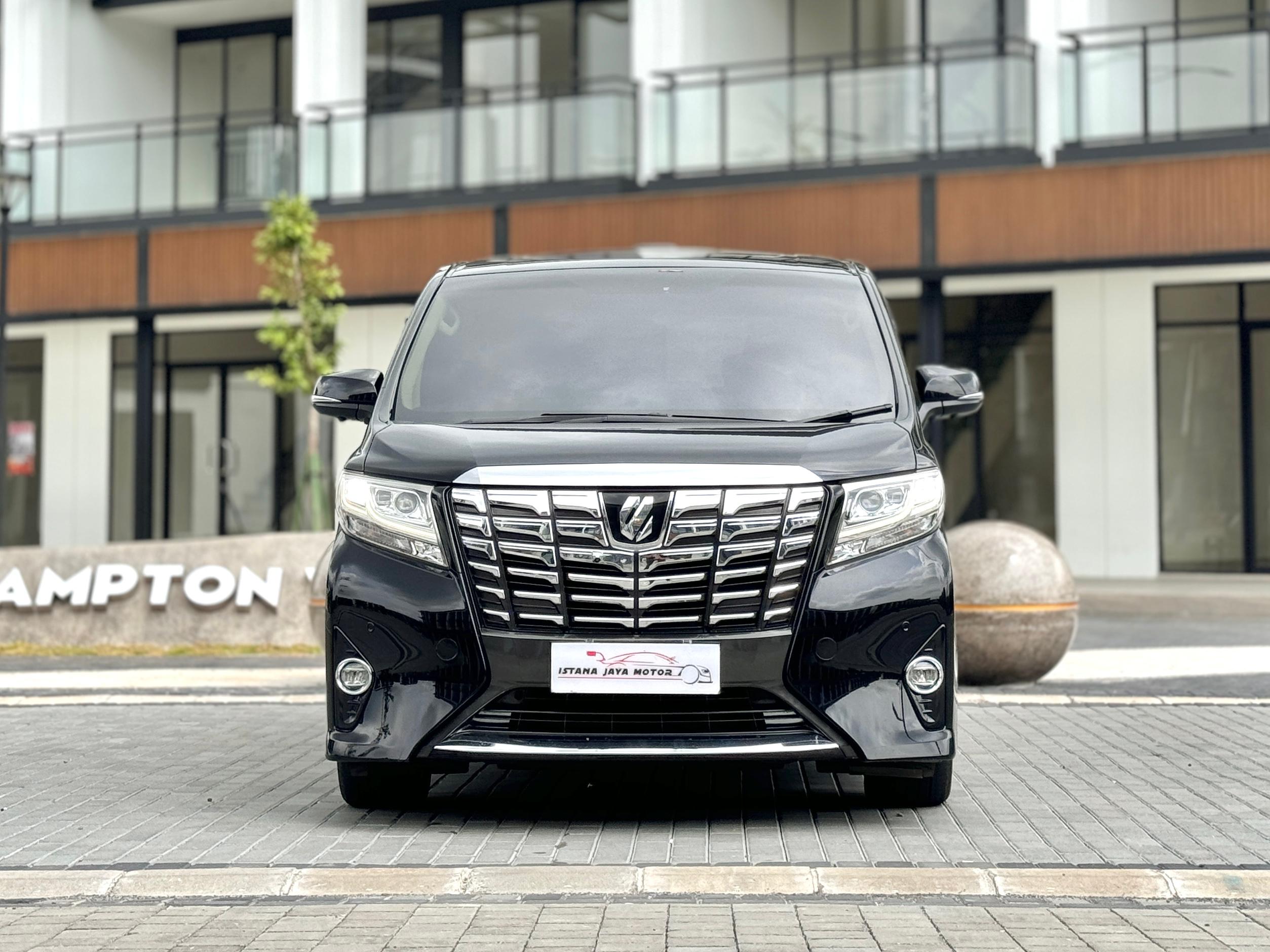 TOYOTA ALPHARD 2.5 G ATPM HITAM